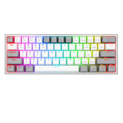 Teclado Redragon K616 Fizz Pro White/Grey SP